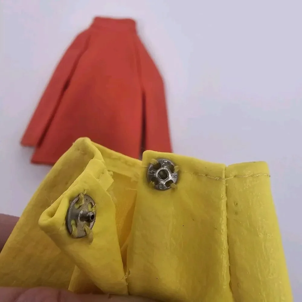 Vintage 70s Barbie The Ski Scene #1797 Orange Jacket And Yellow Pants